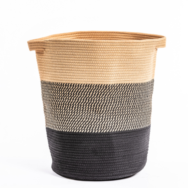 Cesto de Almacenamiento con Cuerda Black