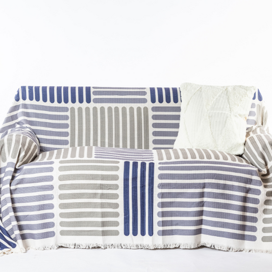 Manta para sillón Blue